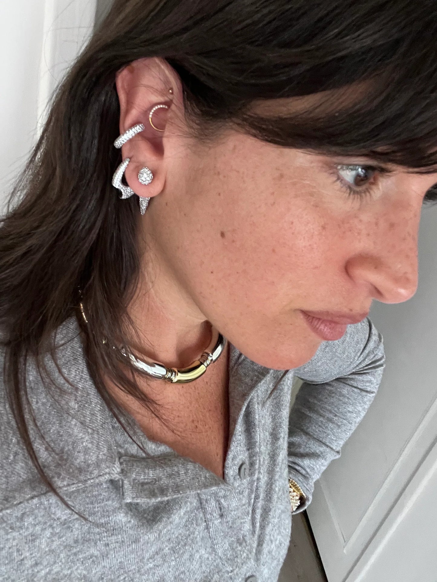 BOUCLE D'OREILLES PUNK