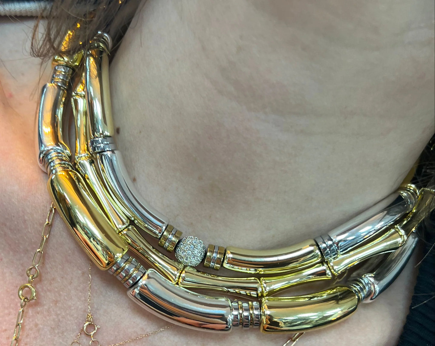 BIG TUBE NECKLACE