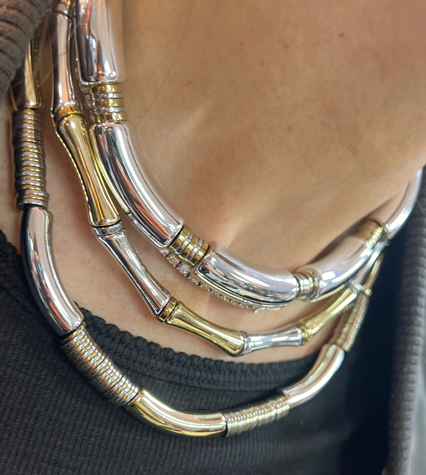 BIG TUBE NECKLACE