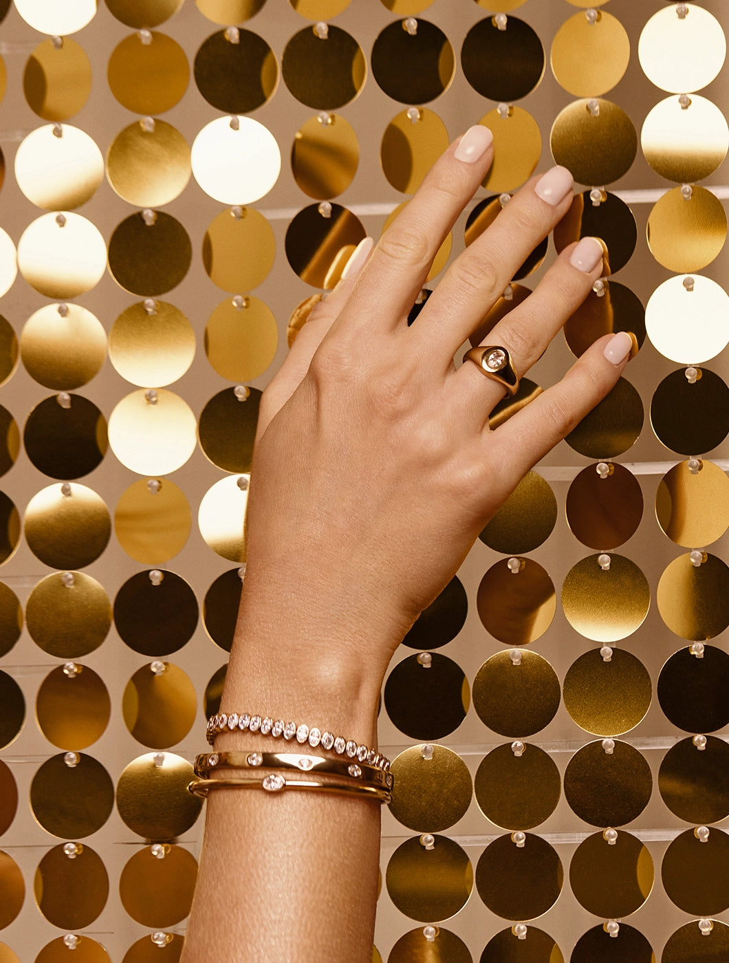 GLAZED BANGLE BRACELET